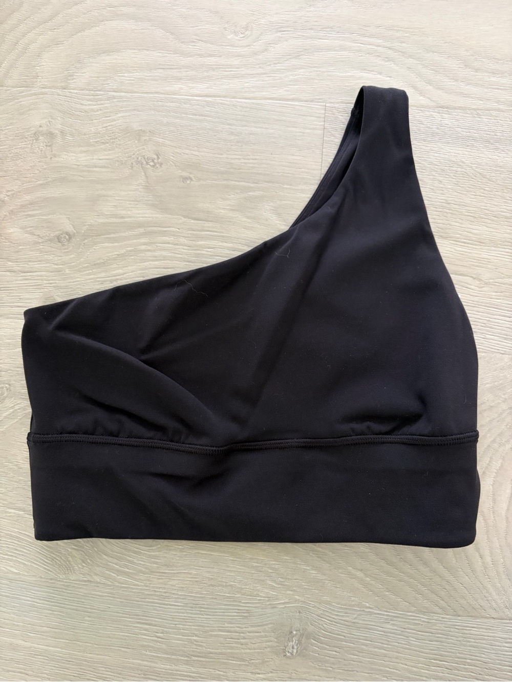 lululemon athletica Black One-Shoulder Sports Bra